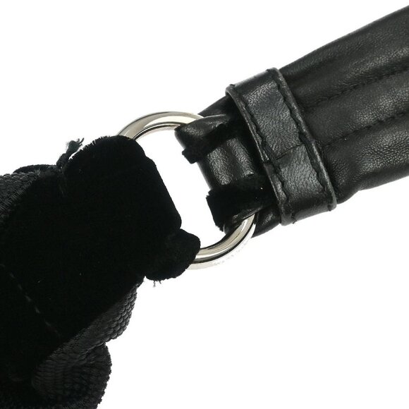 Yves Saint Laurent Black Nylon Rive Gauche Shoulder Bag 119960.212792 155252 - Picture 6 of 10